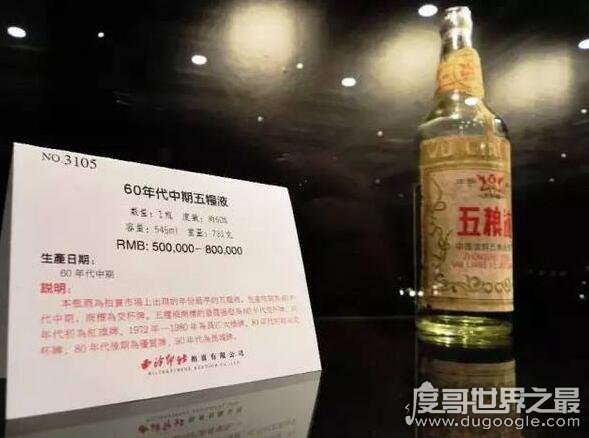 中国八大名酒排名，国酒茅台排第一(最贵的茅台890万)