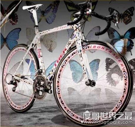 全球最贵自行车，蝴蝶Trek Madone自行车(成交价50万美元)