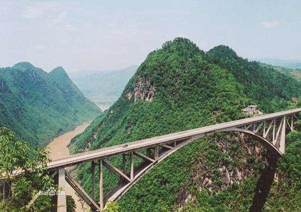 世界最大的混凝土桁式桥-江界河大桥