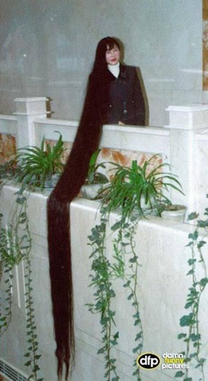 世界头发最长的人