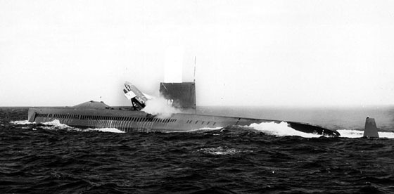 世界第一艘导弹核潜艇“大比目鱼”号