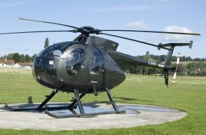 世界上飞得最远的直升机　休斯OH—6A 轻型观察直升机