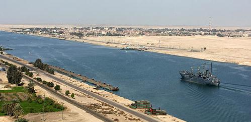 货运量最大的国际通航运河 苏伊士运河
