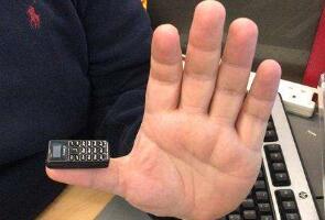 世界上最小的手机，Zanco tiny t1仅有拇指那么大但功能完整