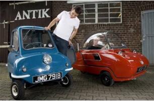 世界上最小的汽车，英国peel P50(只有120斤/售价50万)
