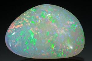 世界上最美的石头，美丽的蛋白石能绽放出彩虹版的耀眼光芒