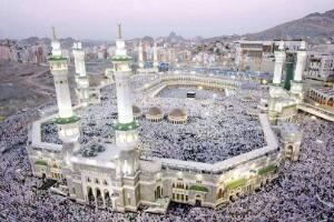 世界上最大的清真寺，麦加大清真寺占地35万平方米