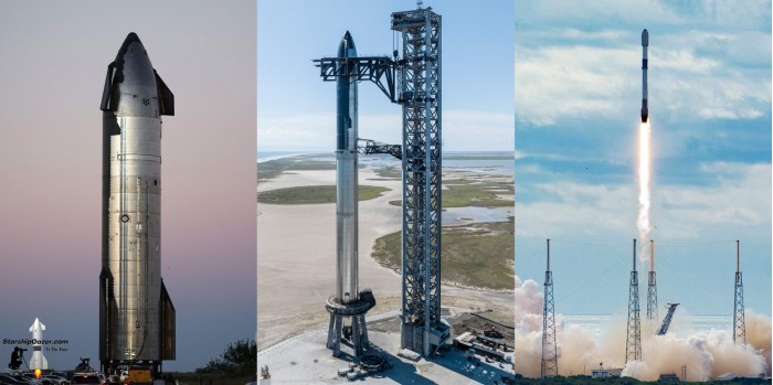 SpaceX运送星际飞船原型以堆叠世界上最大的火箭 并在数小时后成功发射星链