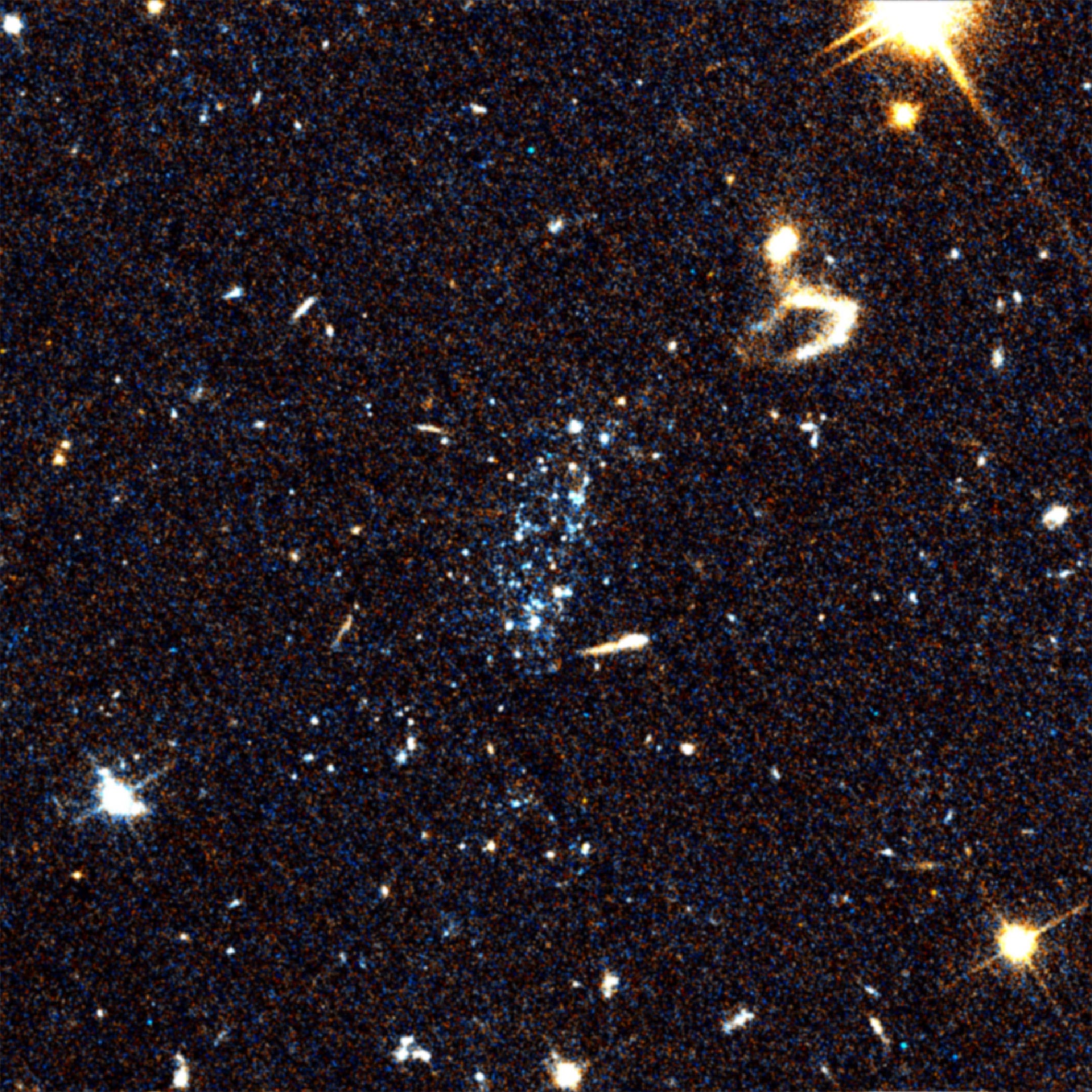 神秘“蓝色斑点”揭示了一种新的星系
