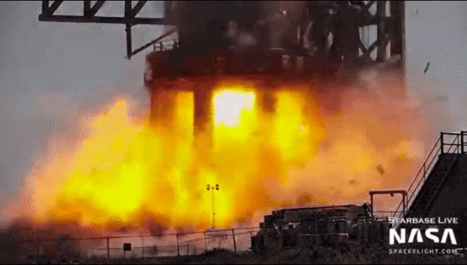SpaceX助推器试射中起火 马斯克：原型机“轻微”损坏