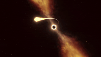 被黑洞撕裂的恒星的最终命运：以每小时2200万英里的速度变形