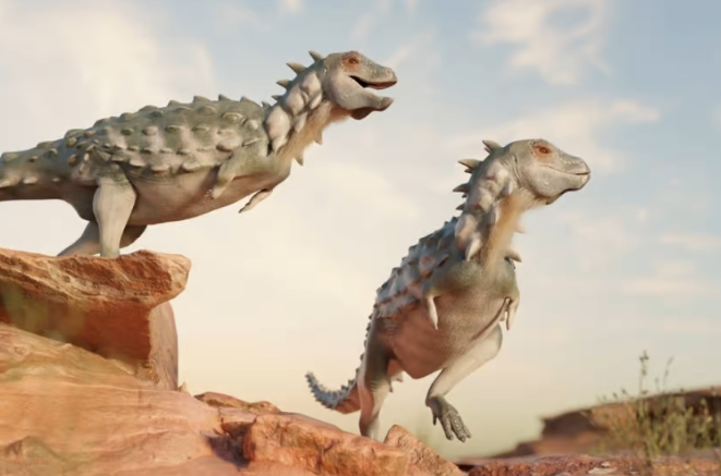 古生物学家发现怪异的装甲恐龙新物种：一种双足“坦克”