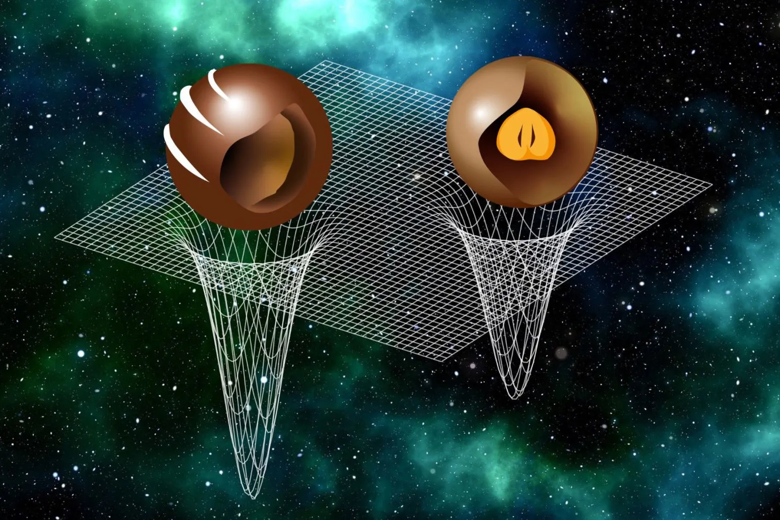 宇宙的 果仁夹心巧克力  物理学家对中子星结构的惊人发现