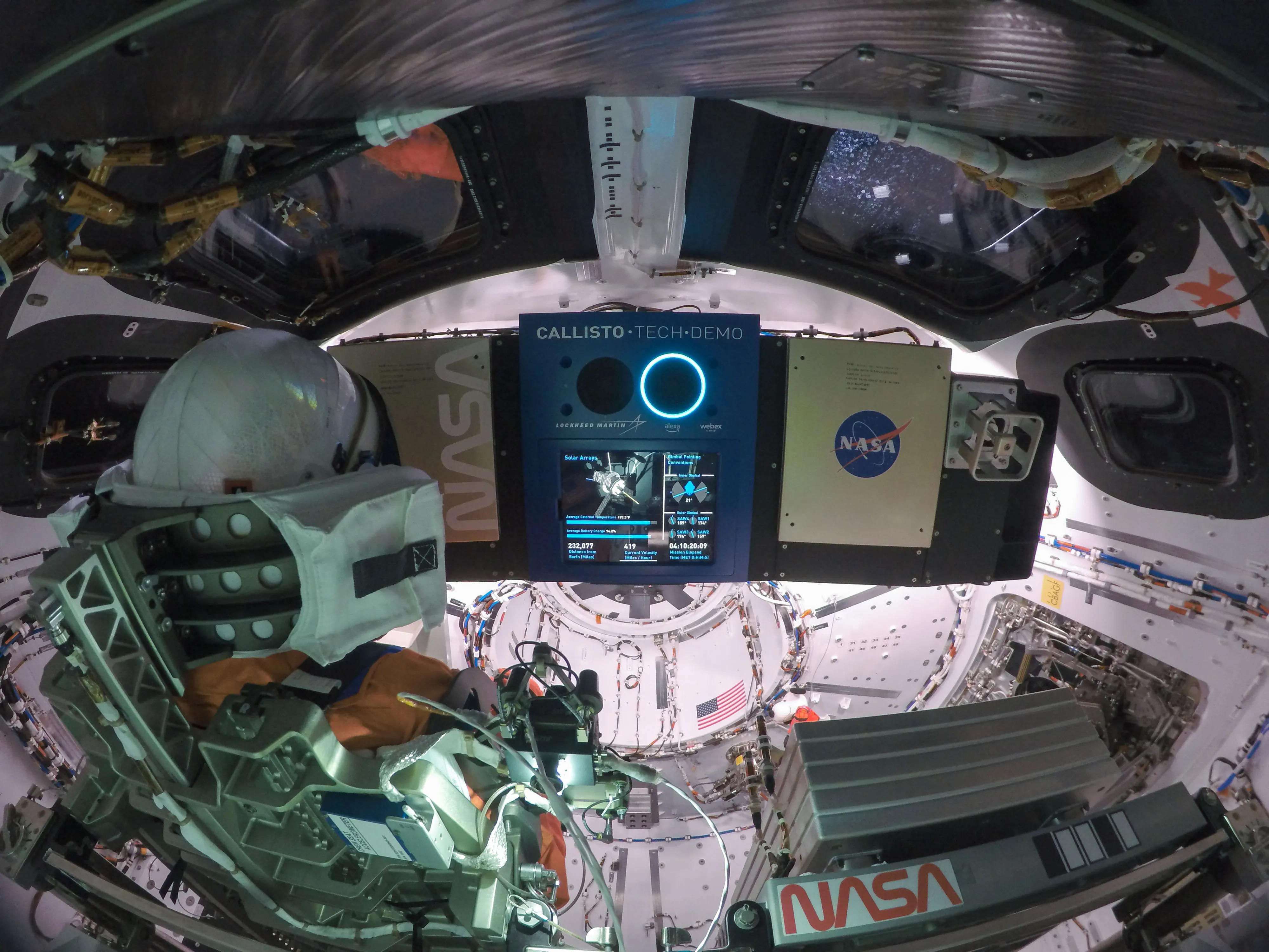 NASA挑战全球太空爱好者 寻找隐藏在猎户座飞船内部的秘密彩蛋