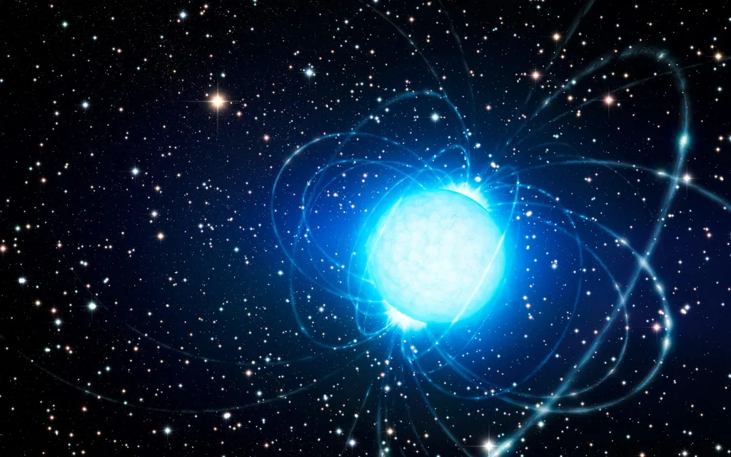 科学家发现了一个具有固体表面的磁化死星