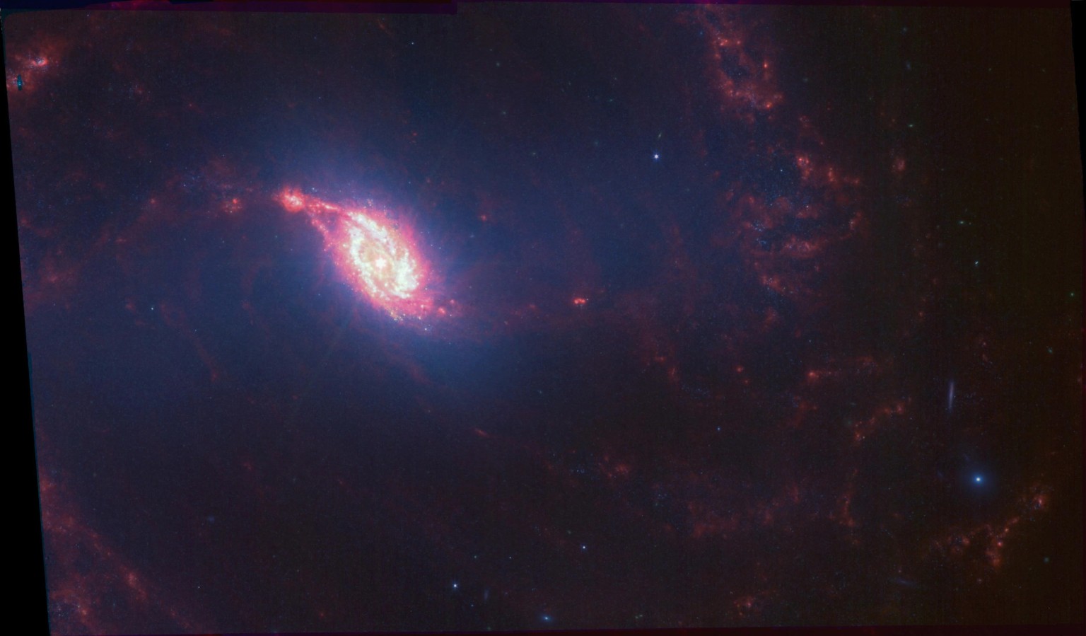 詹姆斯·韦伯望远镜发现造型与银河系类似的遥远星系