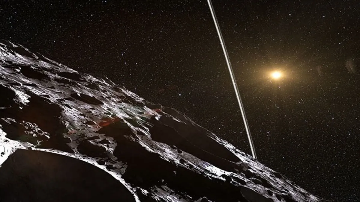 NASA韦伯望远镜正参与调查太阳系最奇怪的天体之一：带环小行星